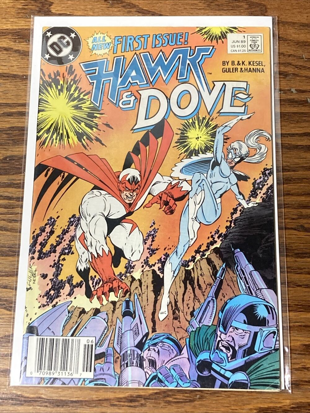 Hawk & Dove #1 - 1989 DC Comics